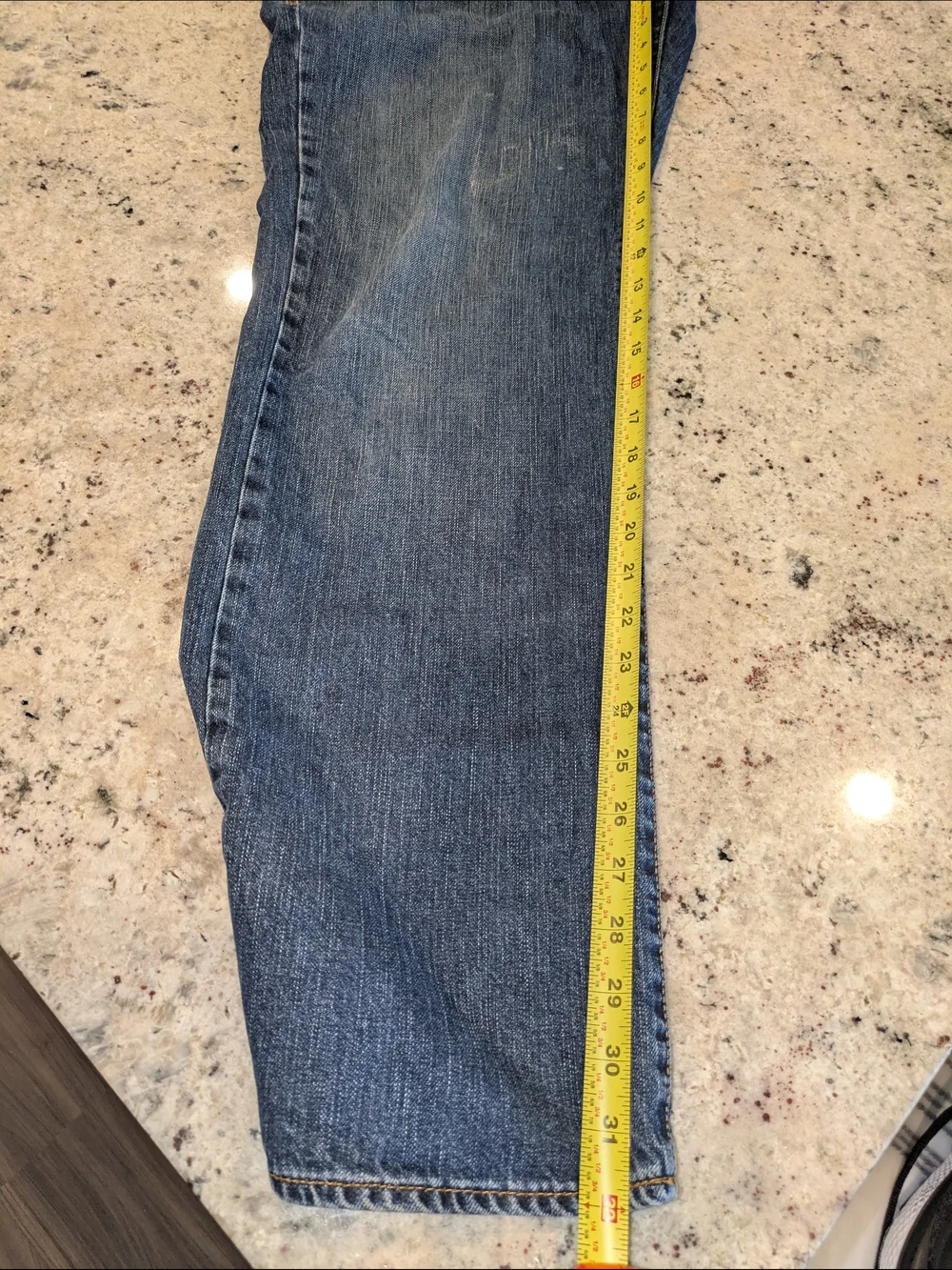 Rock & Republic Men's Bootcut Jeans 36x32 Medium Wash Denim Classic Fit